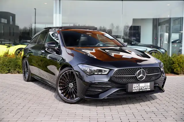 Mercedes-Benz CLA 200 AMG Line-Pano-HeadUp-360-Adaptive-Memory-Ambiant