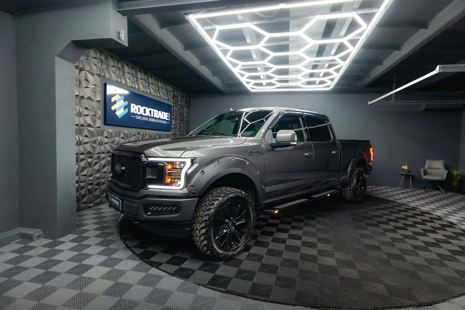 Ford F 150 F150 3.5L V6 4x4 Offroad LONGBED RAPTOR LARIAT Gri - 2