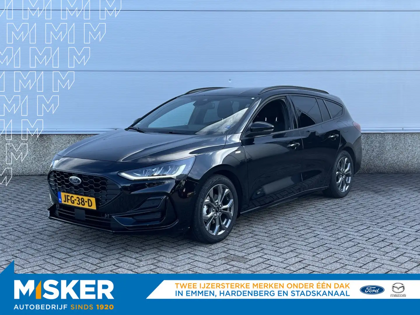 Ford Focus Wagon 1.0 EBH ST Line X 155PK AUTOMAAT! TREKHAAK! Noir - 1
