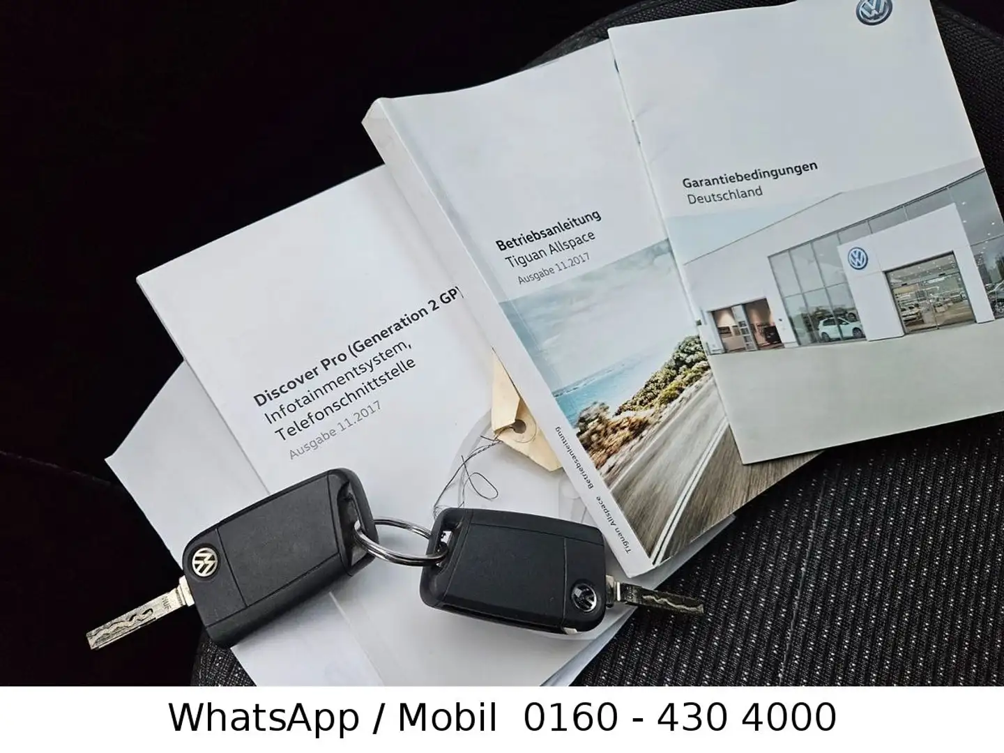 Volkswagen Tiguan Allspace 7 Sitze DSG NAVI Чорний - 2