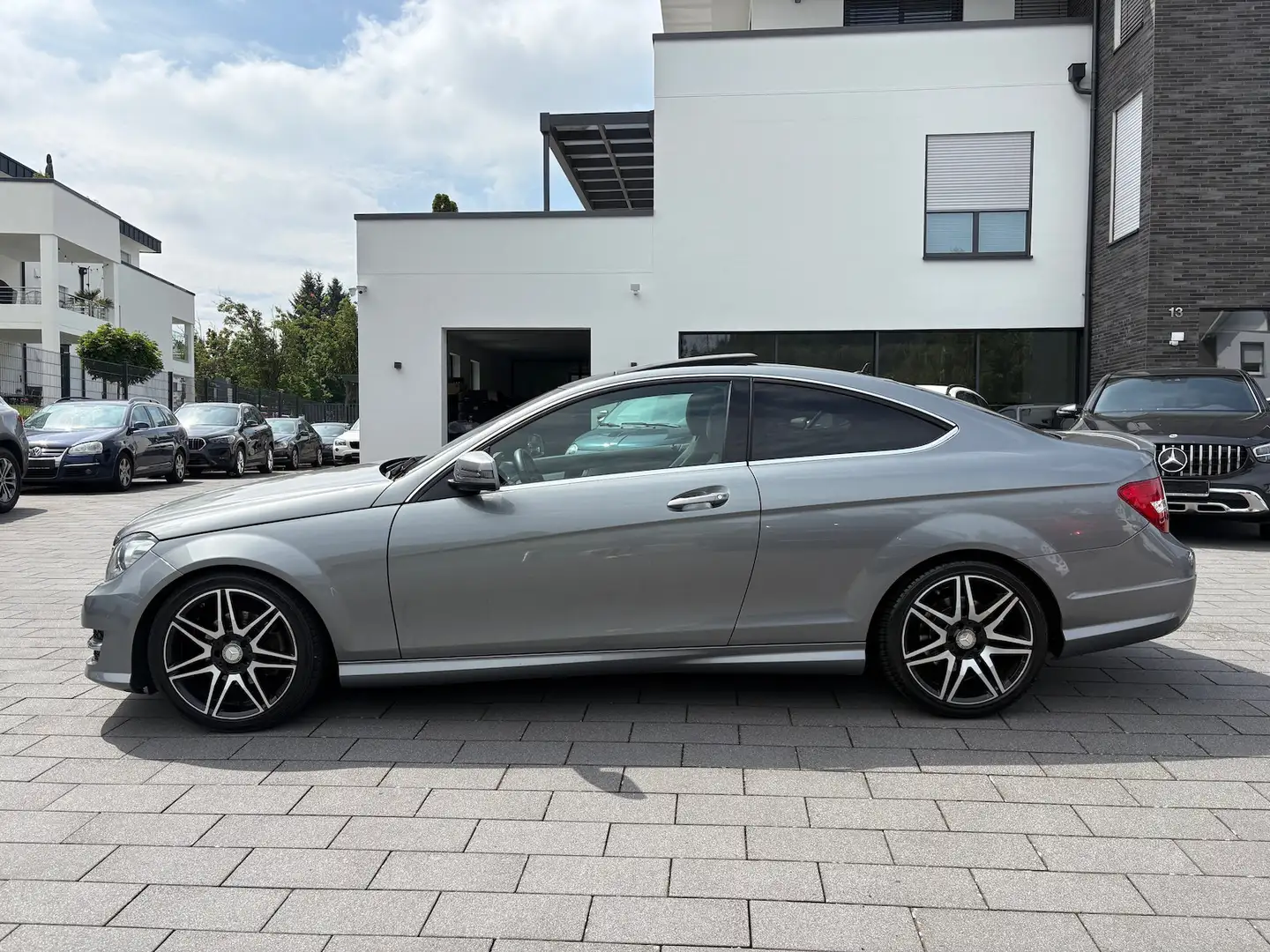 Mercedes-Benz C 220 CDI Coupe AMG EDITION PANO XENON Szary - 2