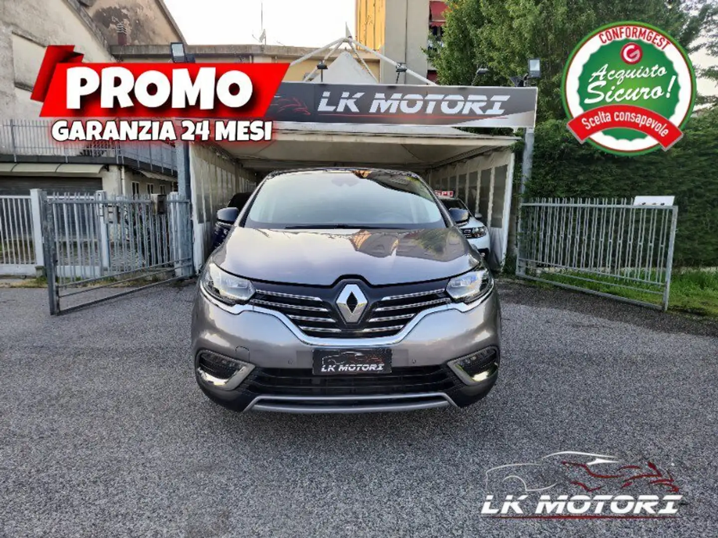 Renault Espace Espace dCi 160CV EDC Energy Intens Grigio - 1