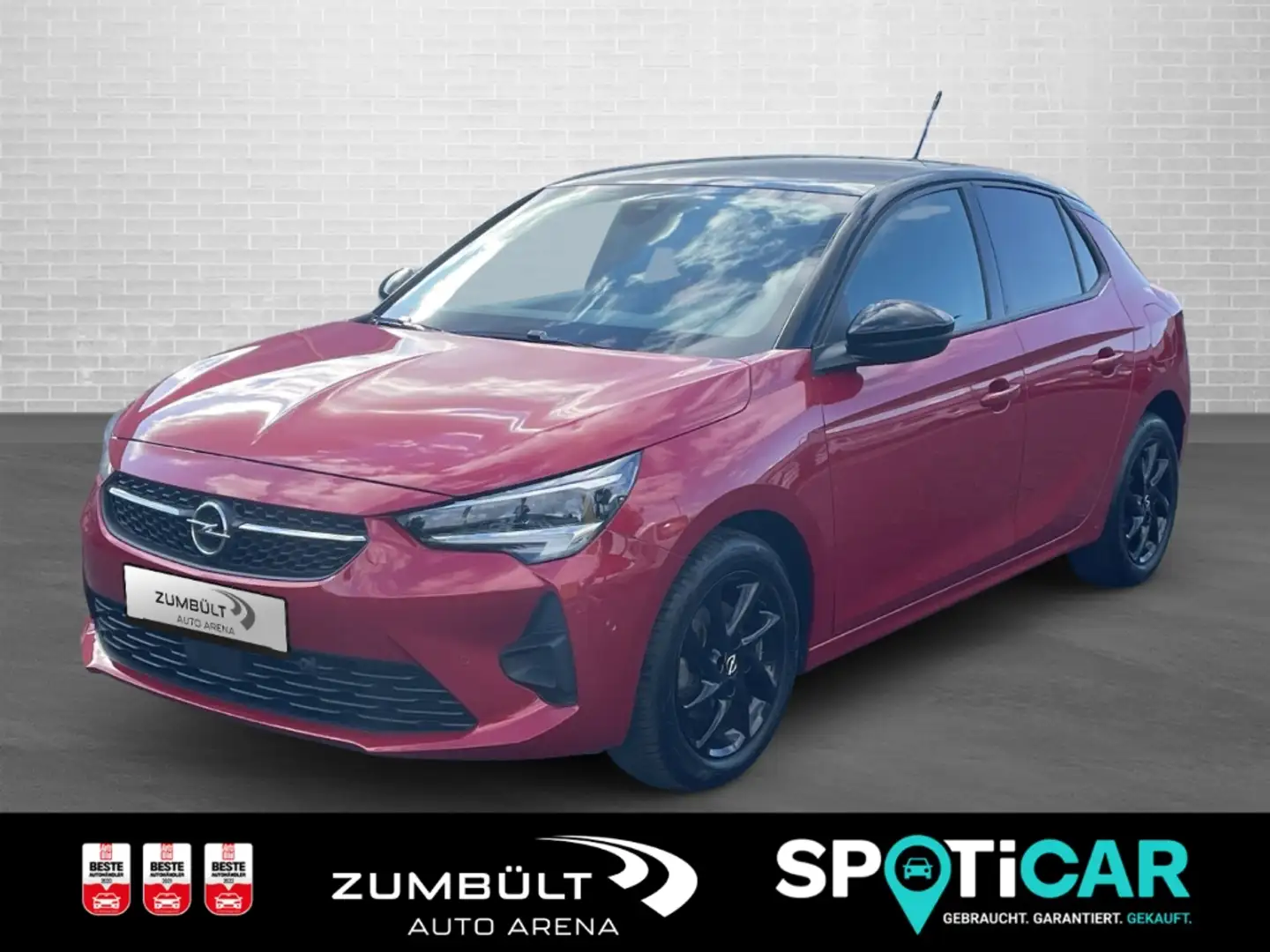Opel Corsa GS 1.2 AT +Allwetter SHZ Kamera CarPlay LED DAB Kl Rot - 1