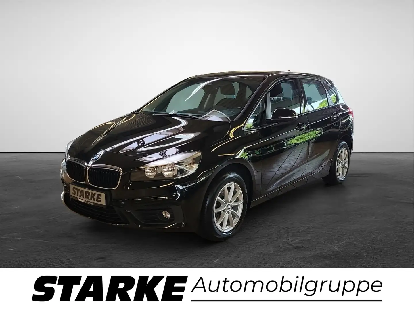 BMW 218 d Active Tourer Advantage Klima Parkhilfe Sitzh... Schwarz - 2
