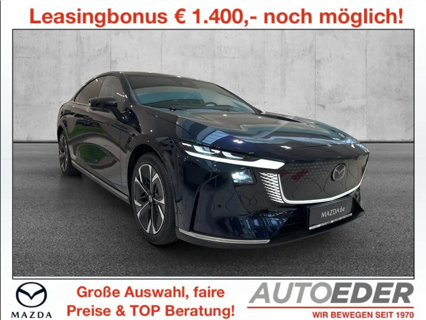 Mazda 6 Mazda6e 68,8kWh SR Takumi Blau - 1
