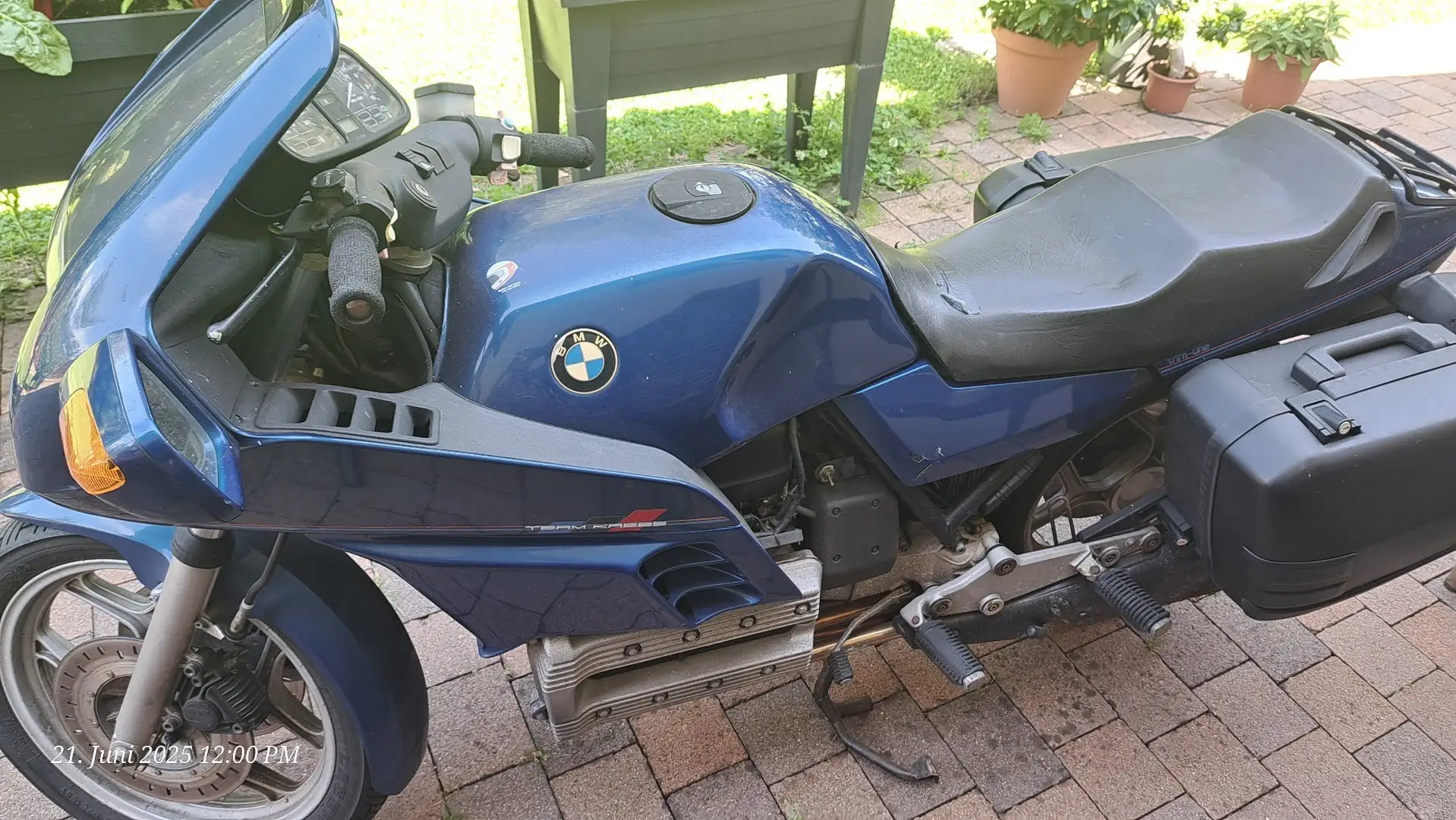 BMW K 100 RS Bleu - 1