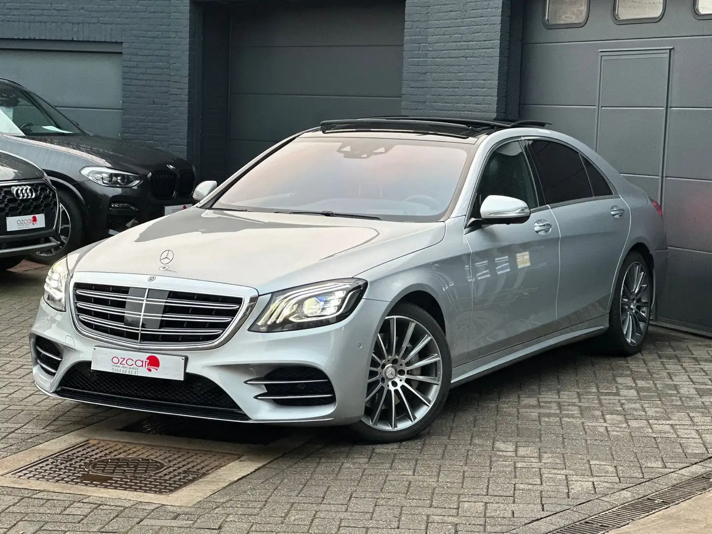 Mercedes-Benz S 400 d L 4Matic 9G-TRONIC AMG *1Eig*FullOpt*1JGarantie* Argintiu - 1
