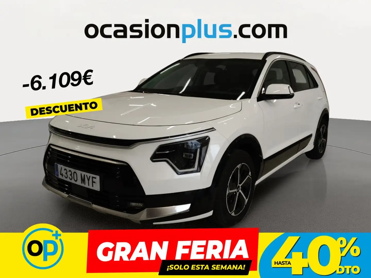 Kia Niro 1.6 HEV Drive 129 Blanco - 1
