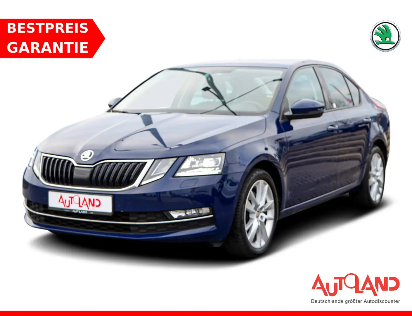 Skoda Octavia 1.8 TSI LED Navi PDC Android Apple USB Azul - 1