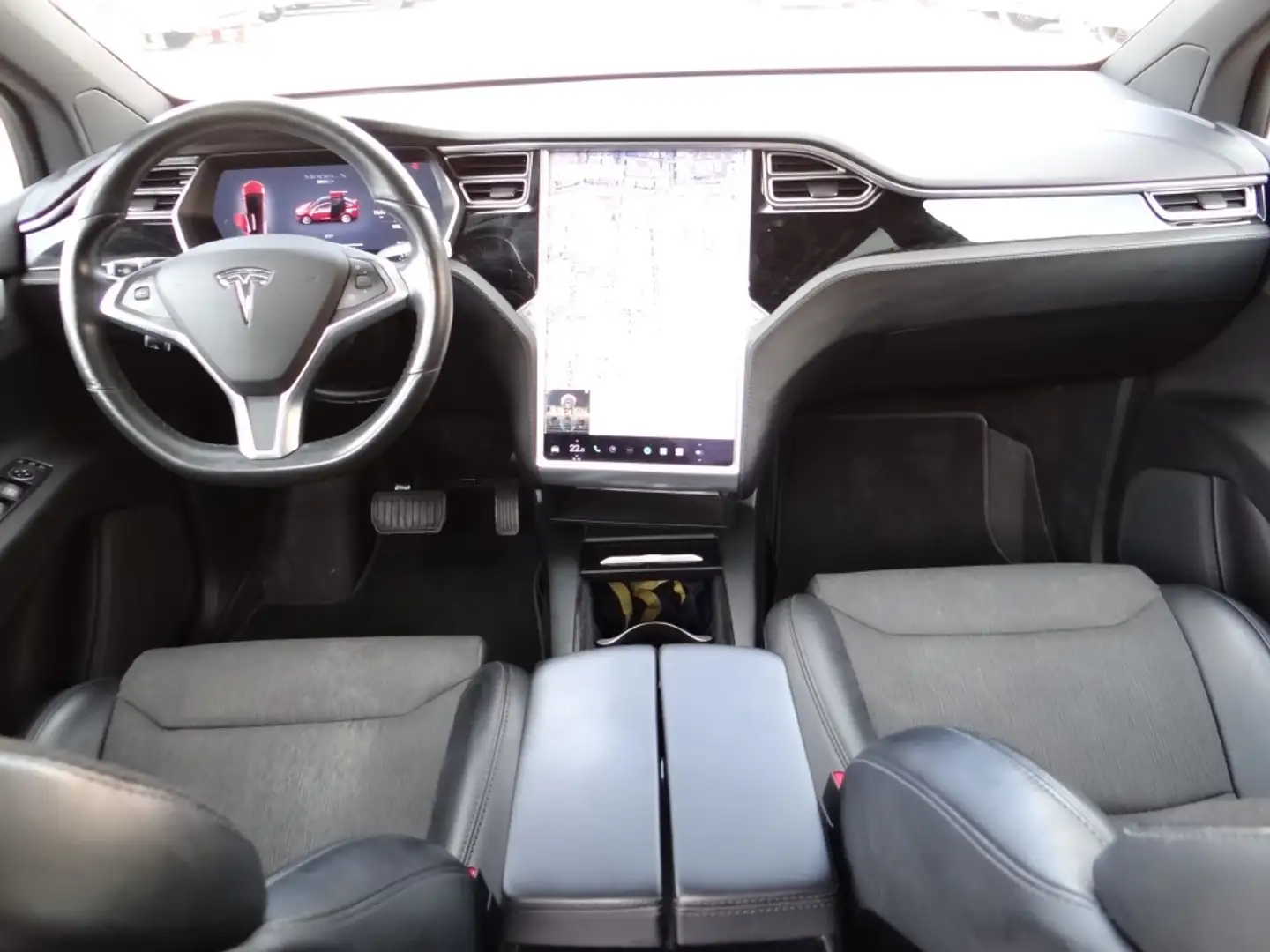 Tesla Model X 90D AWD Rojo - 2
