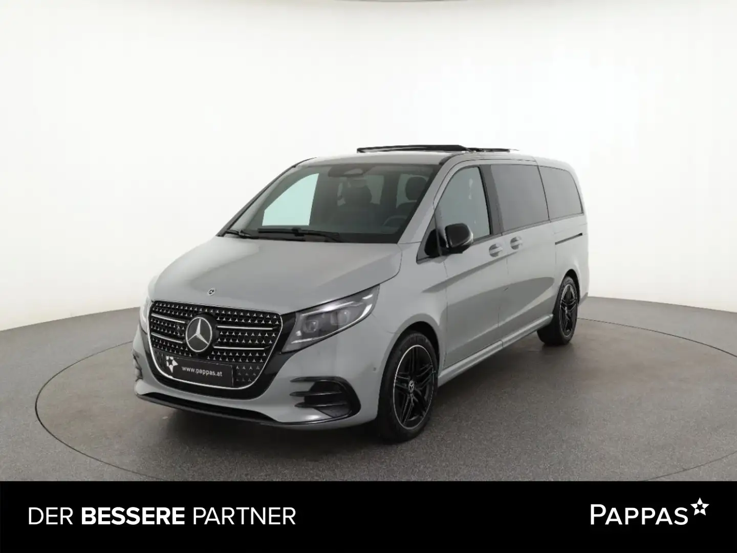 Mercedes-Benz V 300 d 4MATIC EXCLUSIVE Lang AHK 2,5t 6 Sitze Grau - 1