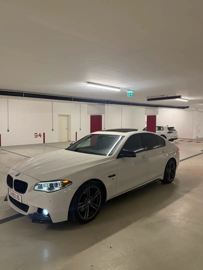 BMW 525 Facelift | M-Paket | Harman Kardon Weiß - 1