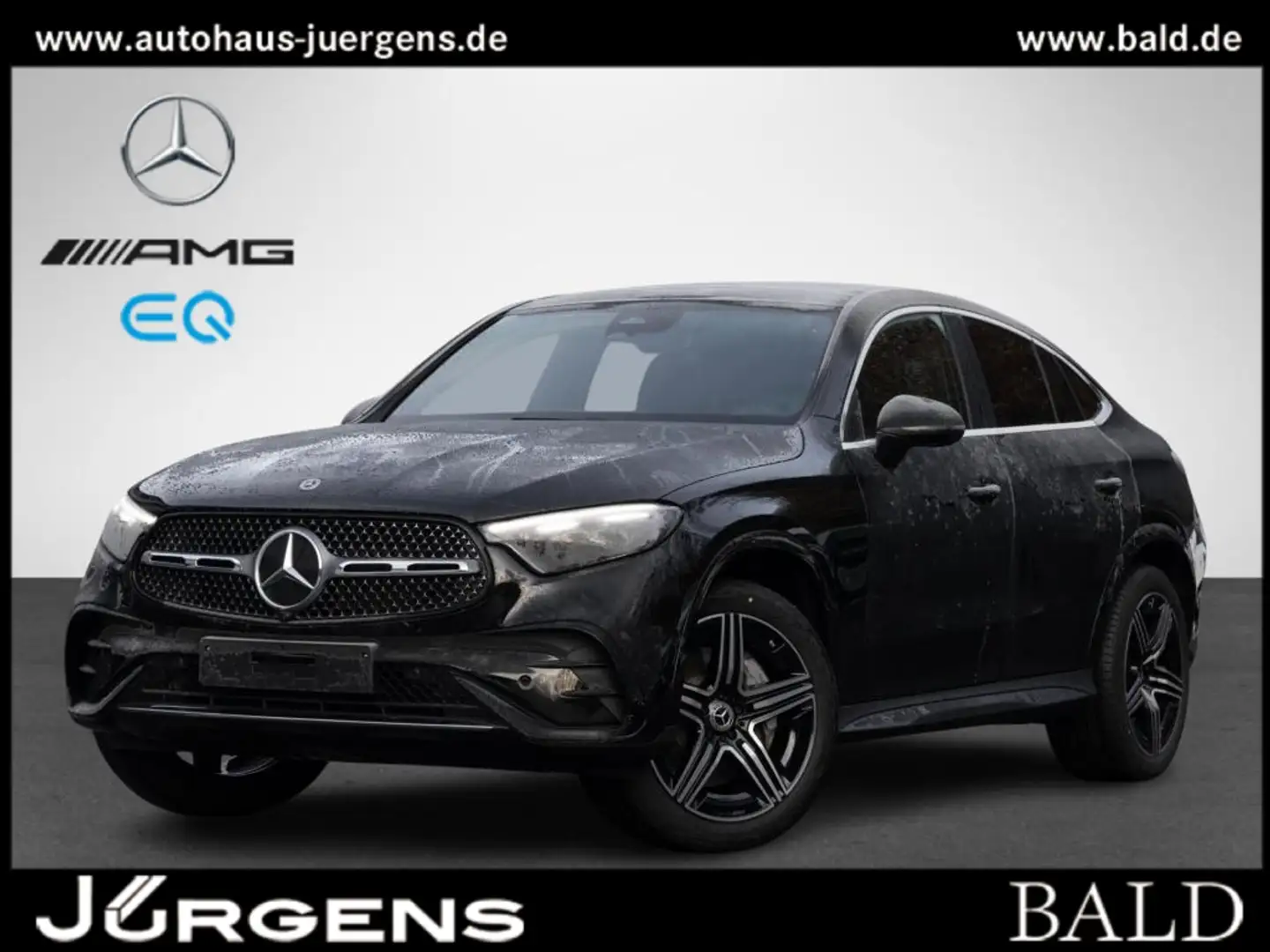 Mercedes-Benz GLC 300 4M Coupé AMG/Digital/Pano/AHK/Burm3D/20" Schwarz - 1