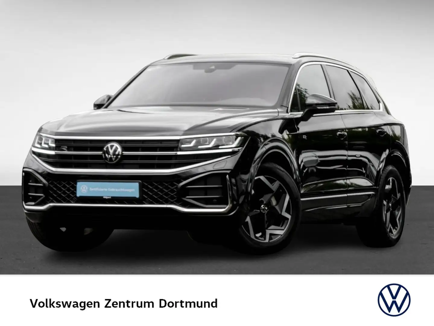 Volkswagen Touareg V6 R-LINE NEUES MODELL PANO CAM ACC LM19 Noir - 2