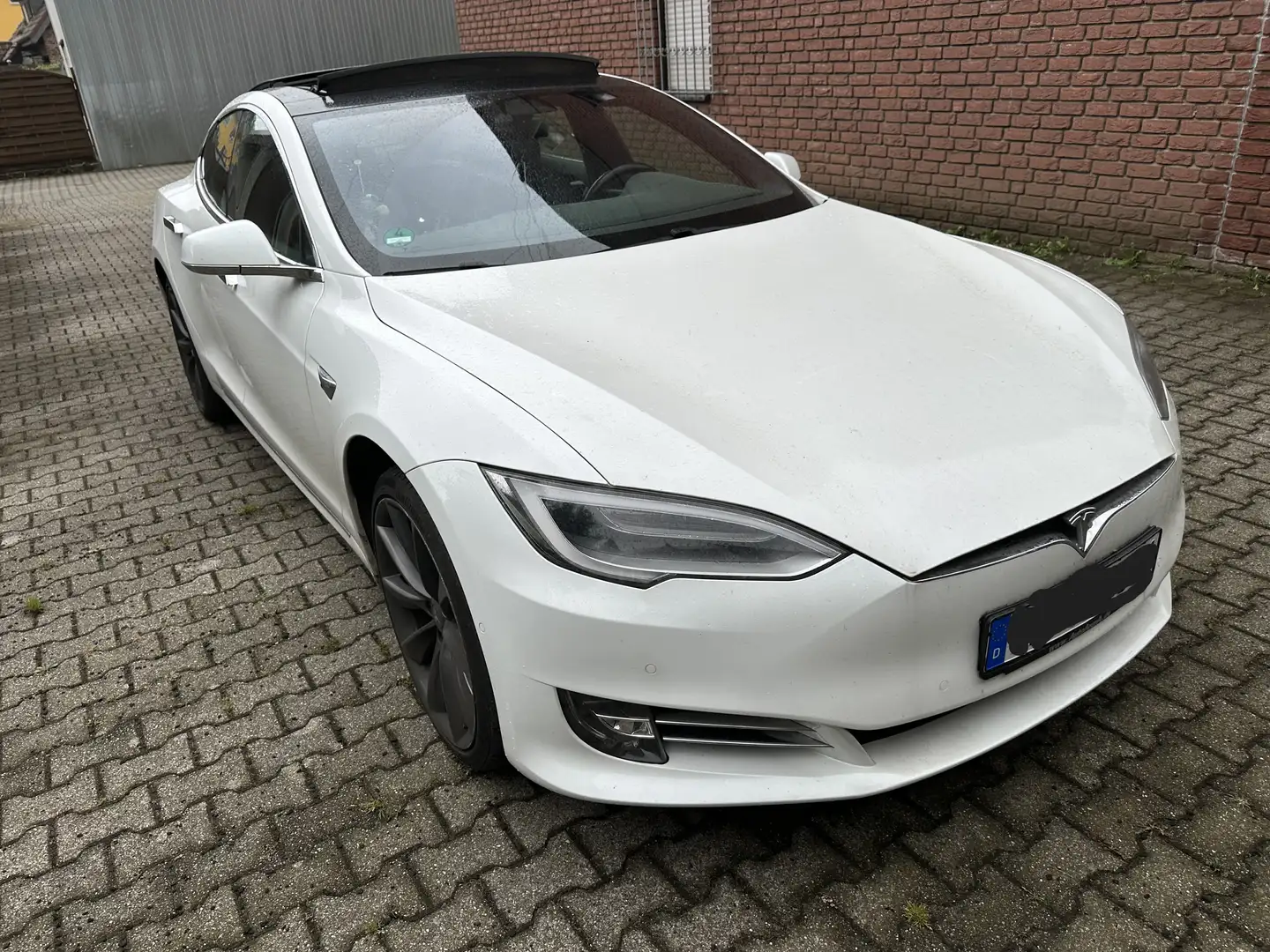 Tesla Model S Dual Motor Allradantrieb Performance Ludicrous Weiß - 1
