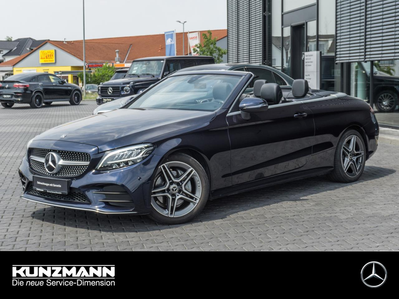 Mercedes-Benz C 200 Cabrio AMG Kamera Burmester Sitzkomfort-P