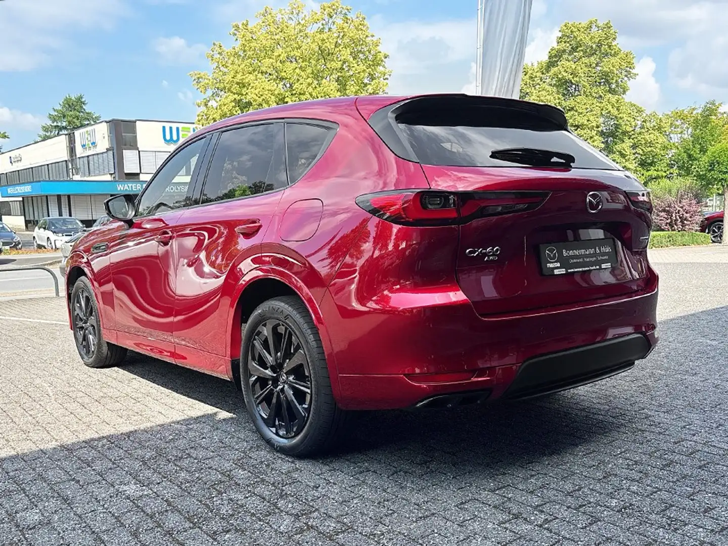 Mazda CX-60 2.5 PHEV HOMURA CON DRI COM PAN Rood - 2