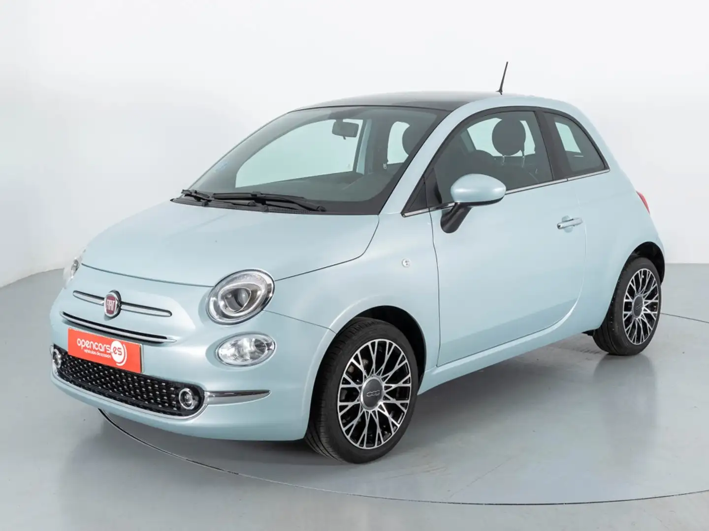Fiat 500 1.0 HYBRID 70CV Bleu - 1