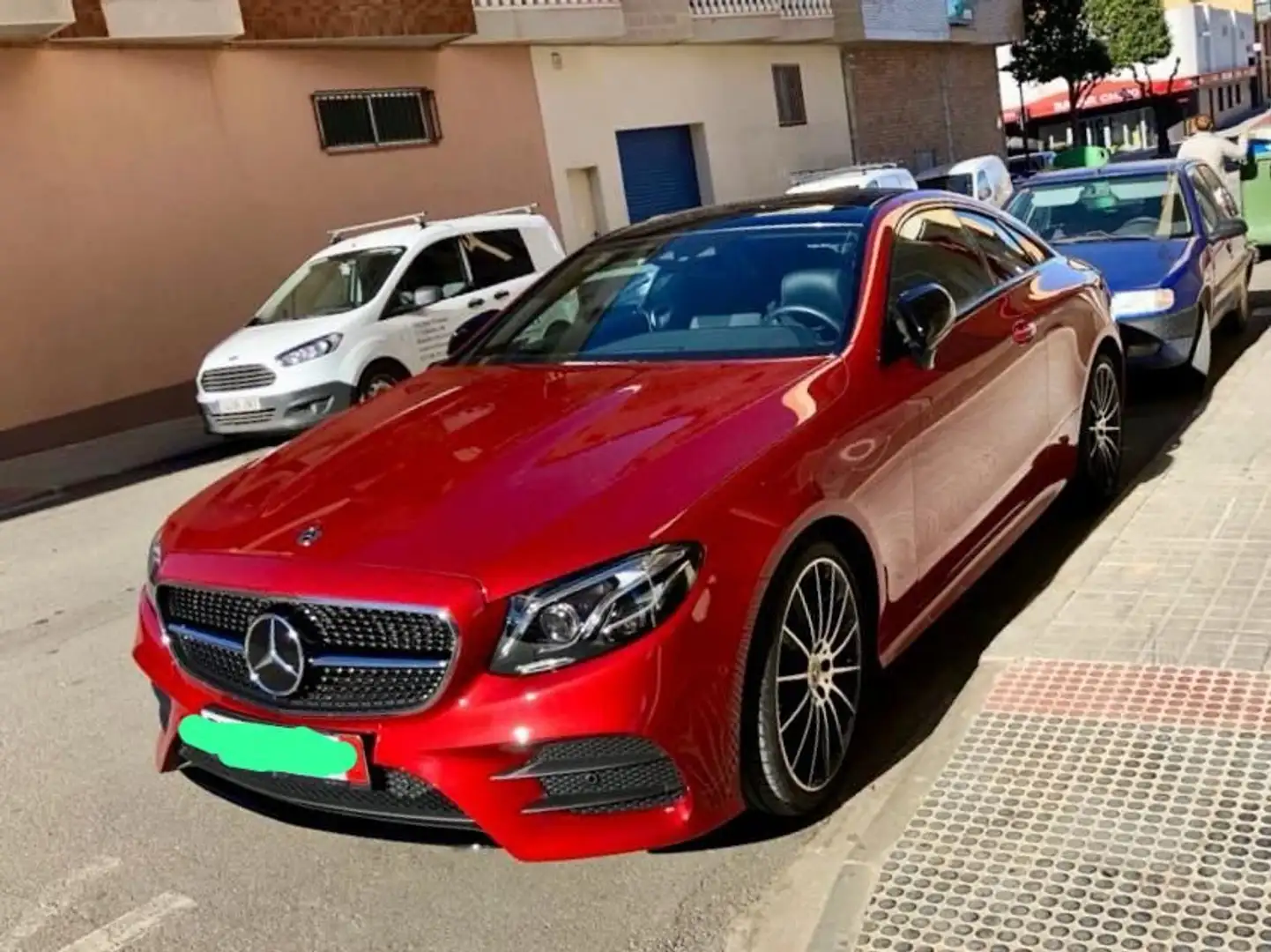 Mercedes-Benz E 300 E Coupé 300 9G-Tronic (9.75) Rojo - 1