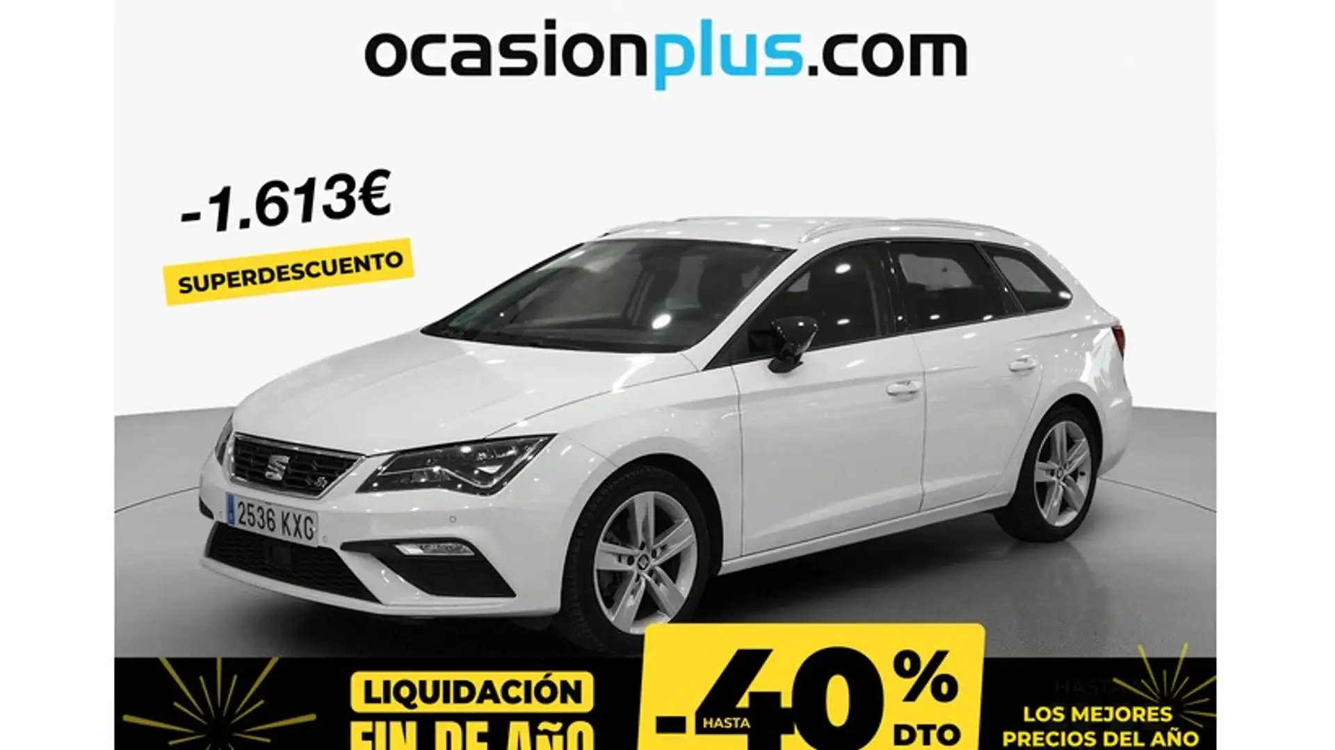 SEAT Leon ST 1.5 EcoTSI S&S FR DSG7 150 Blanc - 1