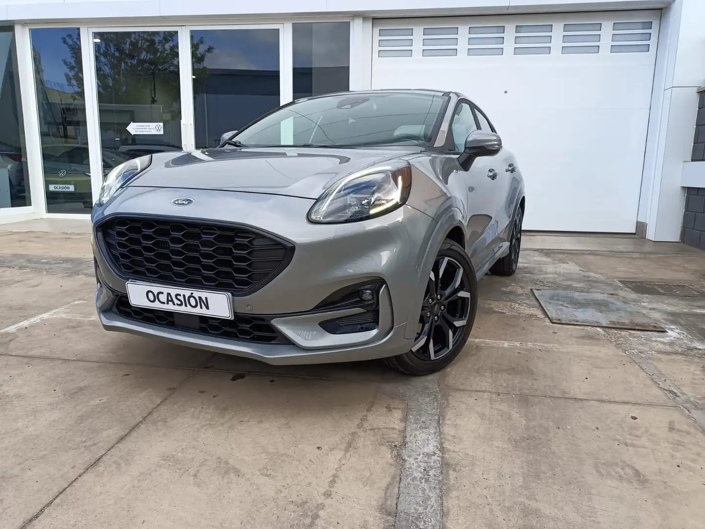 Ford Puma 1.0 EcoBoost MHEV ST-Line Aut. 125 Gris - 1