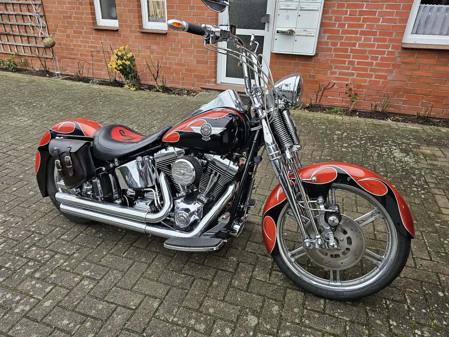 Harley-Davidson Softail Springer Arancione - 2