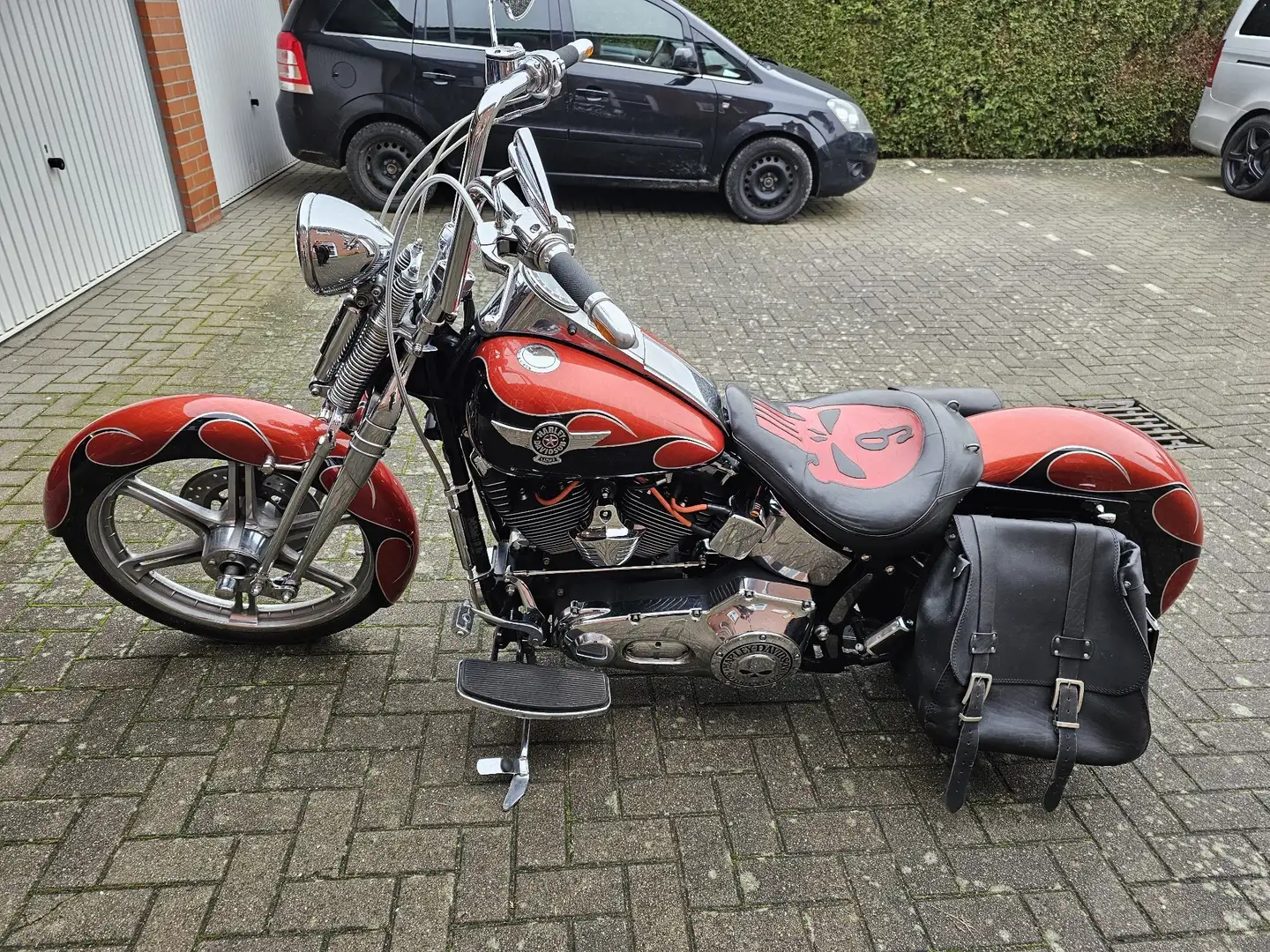 Harley-Davidson Softail Springer Oranje - 1