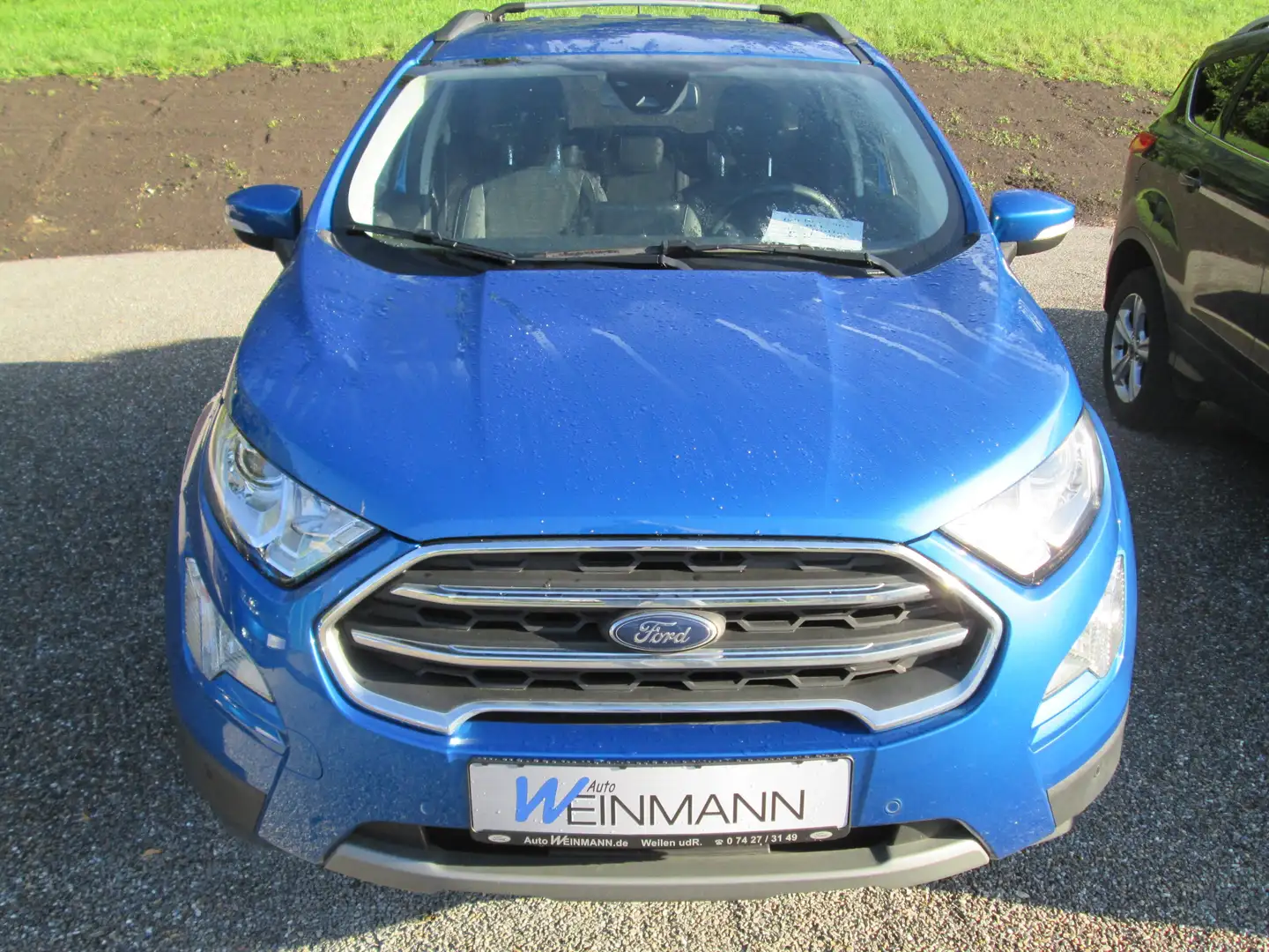 Ford EcoSport Titanium,Klima,Winterpak.,Park-Pilot v.+h.Kamera Blau - 2