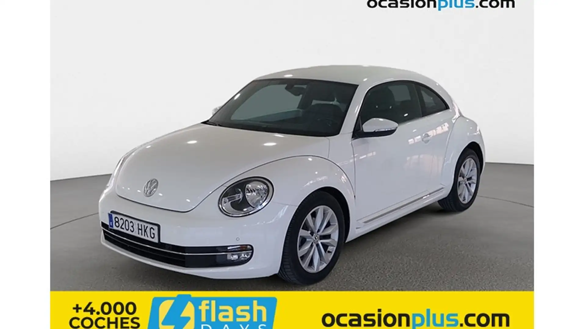 Volkswagen Beetle 1.6TDI Design 105 Blanco - 1