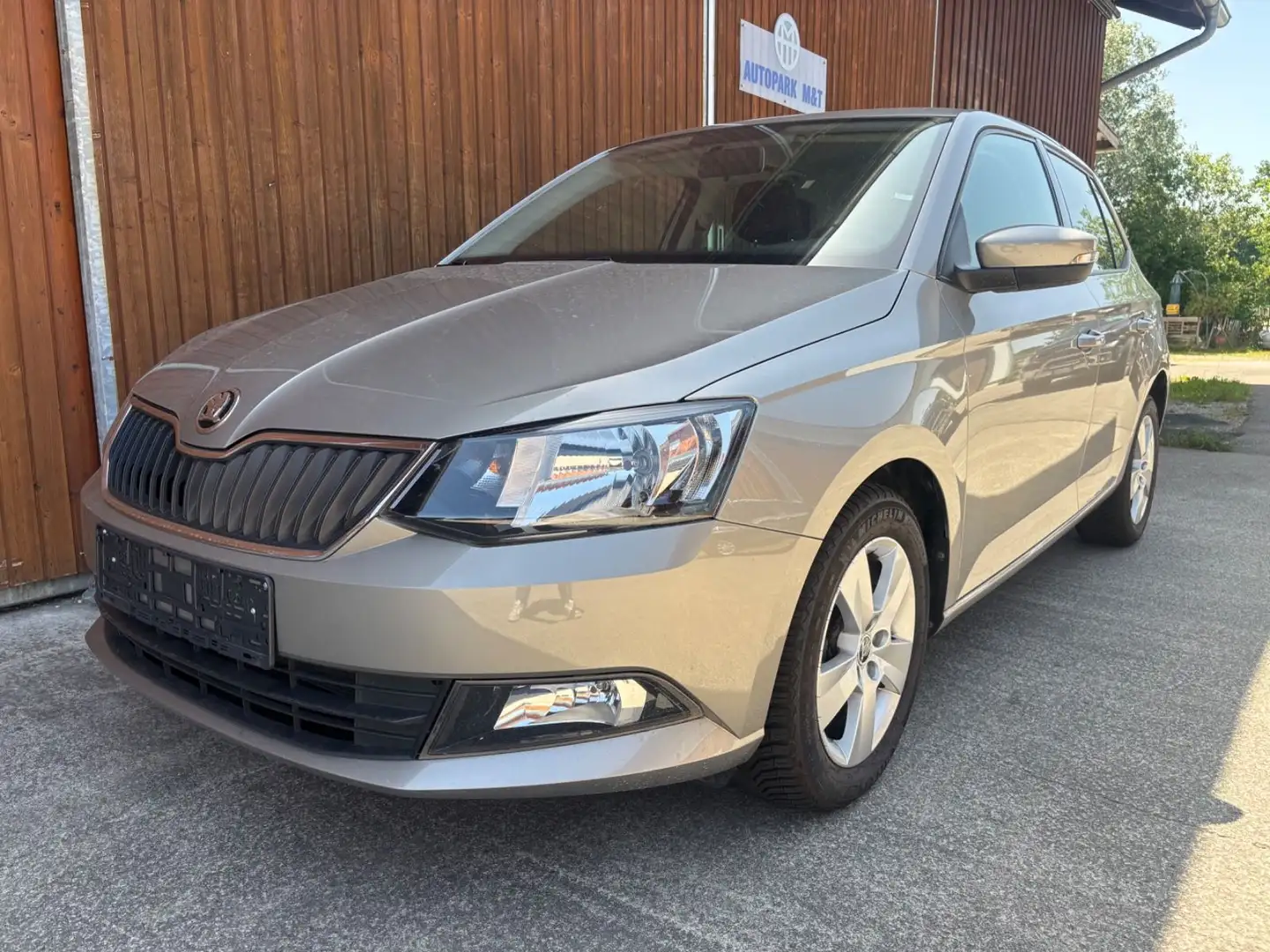 Skoda Fabia Ambition Einparkhilfe Tempomat Bluetooth Beige - 1