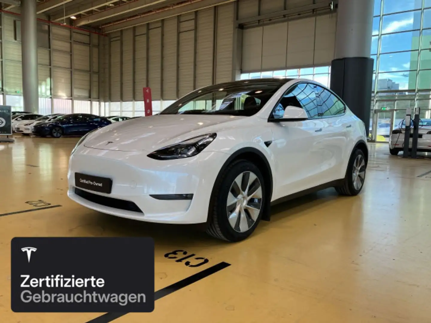 Tesla Model Y Long Range AWD Blanc - 2