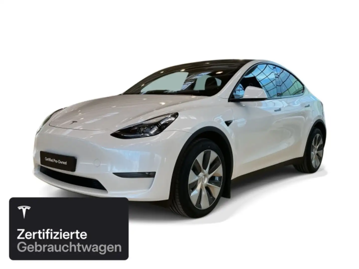 Tesla Model Y Long Range AWD Blanc - 1