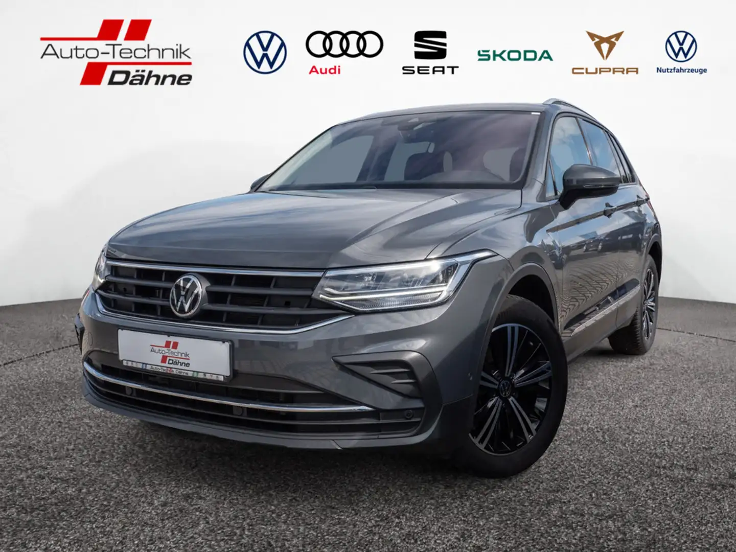Volkswagen Tiguan 2.0 TDI Active KAMERA NAVI AHK ACC LED Grau - 1