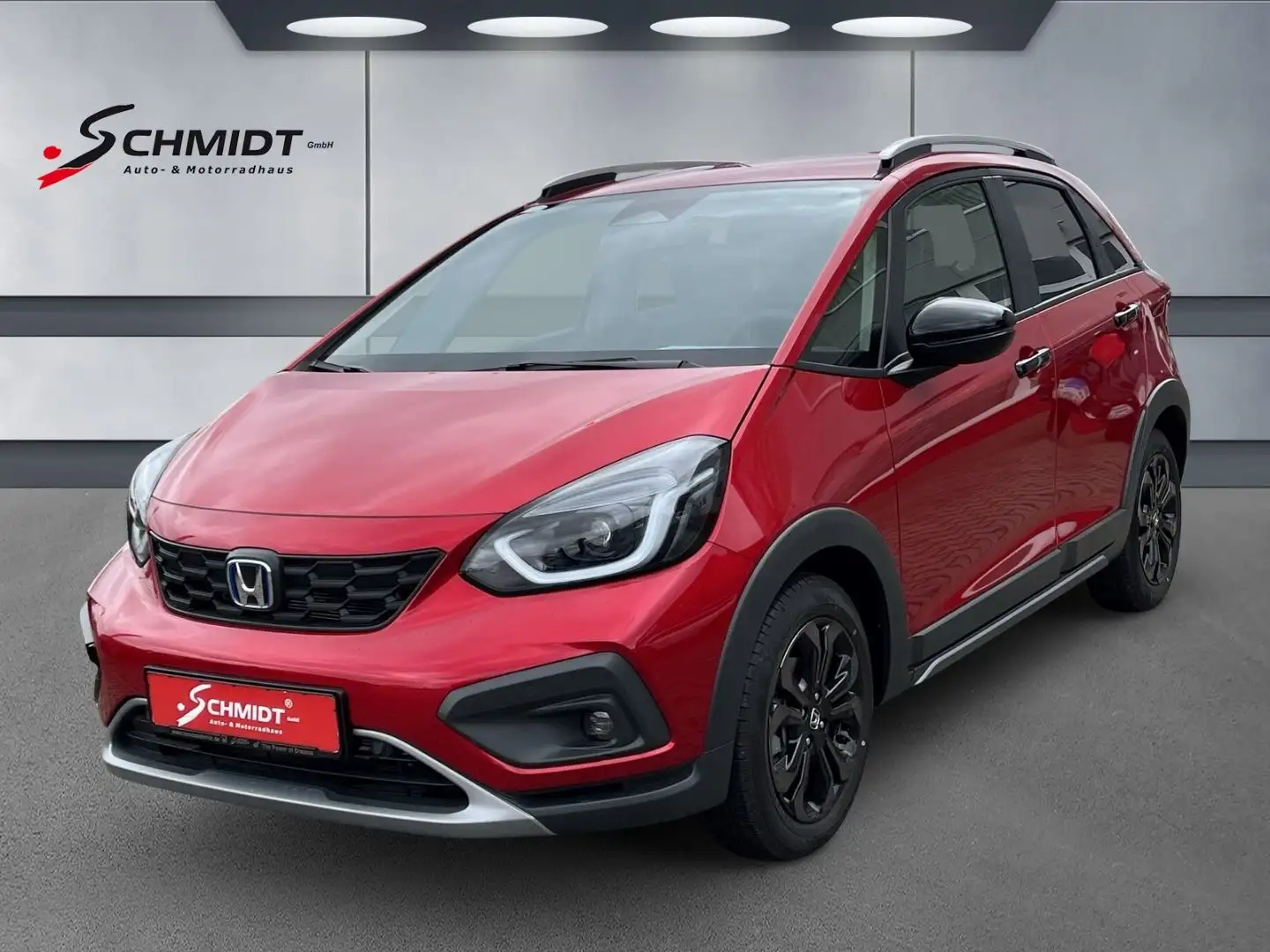 Honda Jazz 1.5 i-MMD Hybrid Crosstar Advance EU6d HYBR Rojo - 1