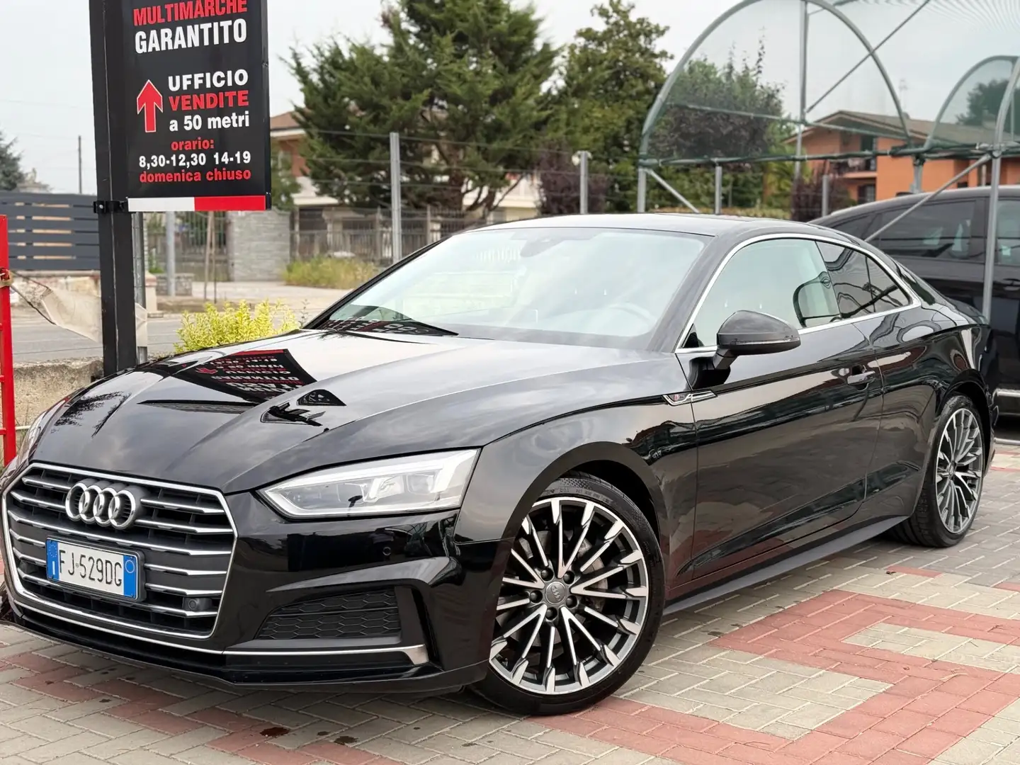 Audi A5 2.0 TDI 190 CV S tronic S-LINE .VIRTUAL,FULL Nero - 2