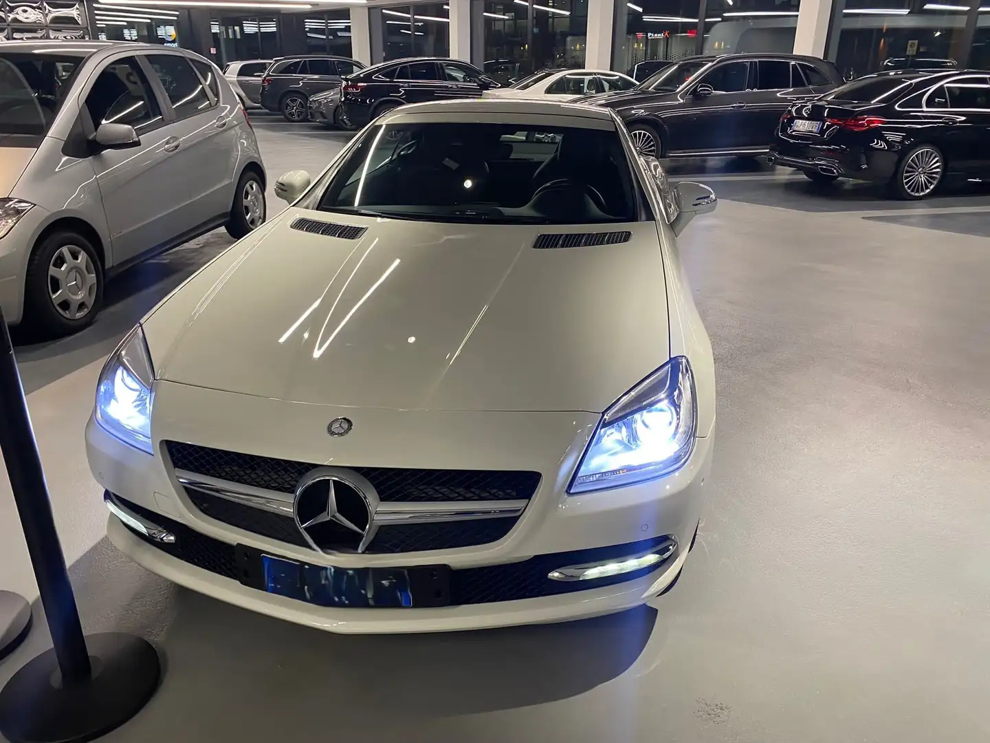 Mercedes-Benz SLK 200 SLK 200 (cgi be) Premium Bianco - 1