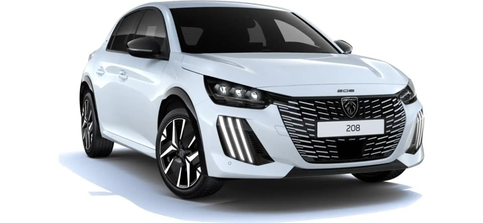 Peugeot 208 🚘 GT HYBRID 110 Automatik 🚘 kurzfristig verfügba Weiß - 2