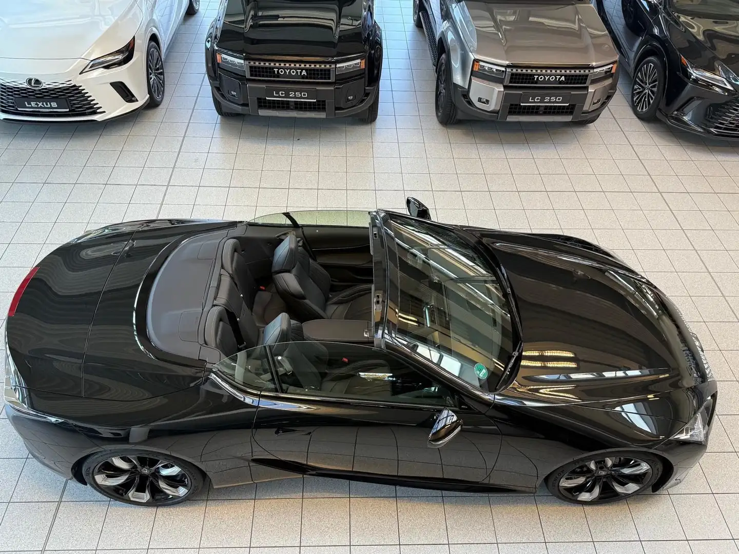Lexus LC 500 "CABRIO" - PERFORMANCE-360 KAM.-VOLLAUSS. Negro - 2