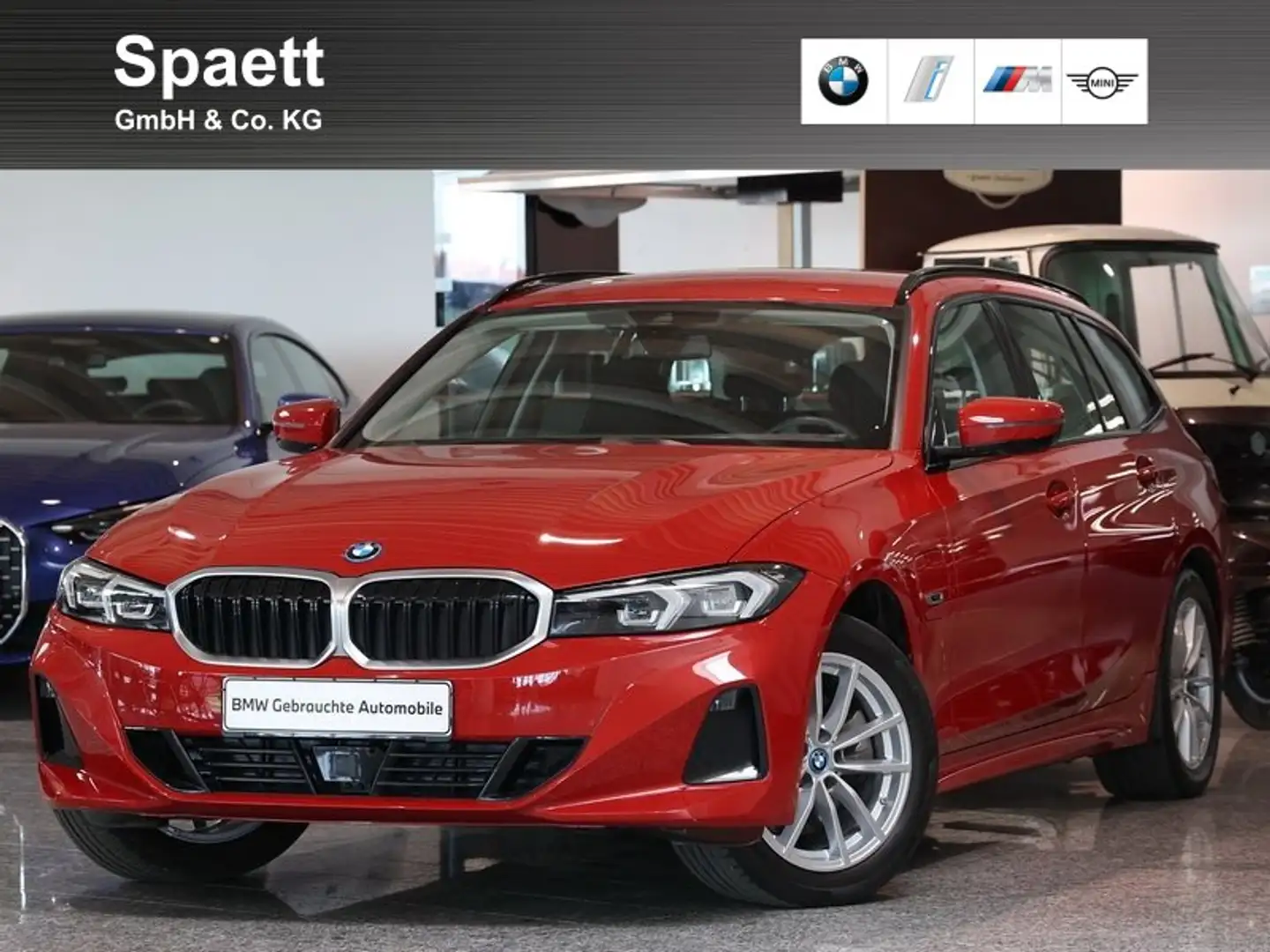 BMW 320 e Tour. Memo. AHK RFK LED ACC Rood - 1