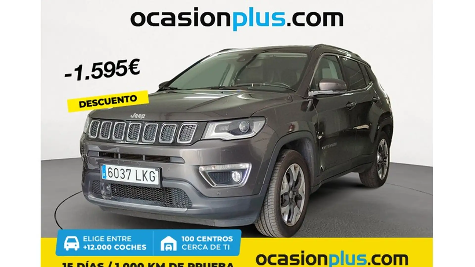 Jeep Compass 1.4 Multiair Limited 4x2 103kW Grijs - 1