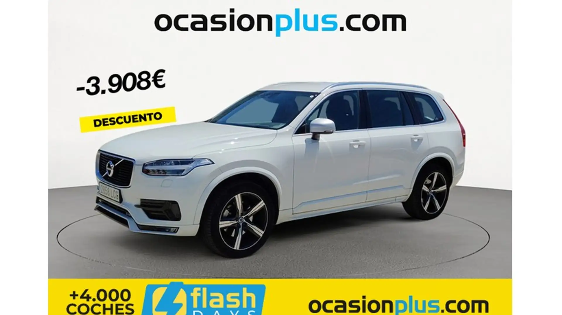 Volvo XC90 D5 R-Design AWD 235 Aut. Blanco - 1