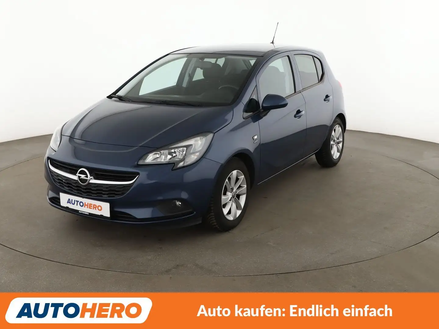 Opel Corsa 1.4 Active ecoFlex Aut.*TEMPO*PDC*SHZ*ALU*KLIMA* Bleu - 1