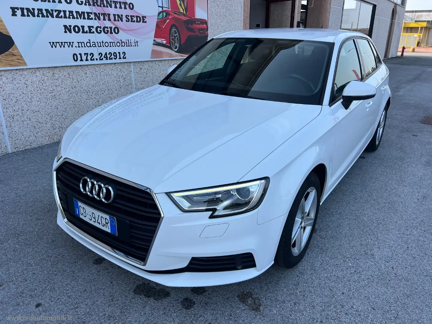 Audi A3 SPB 30 TDI FARI LED NAVIGATORE Bianco - 1
