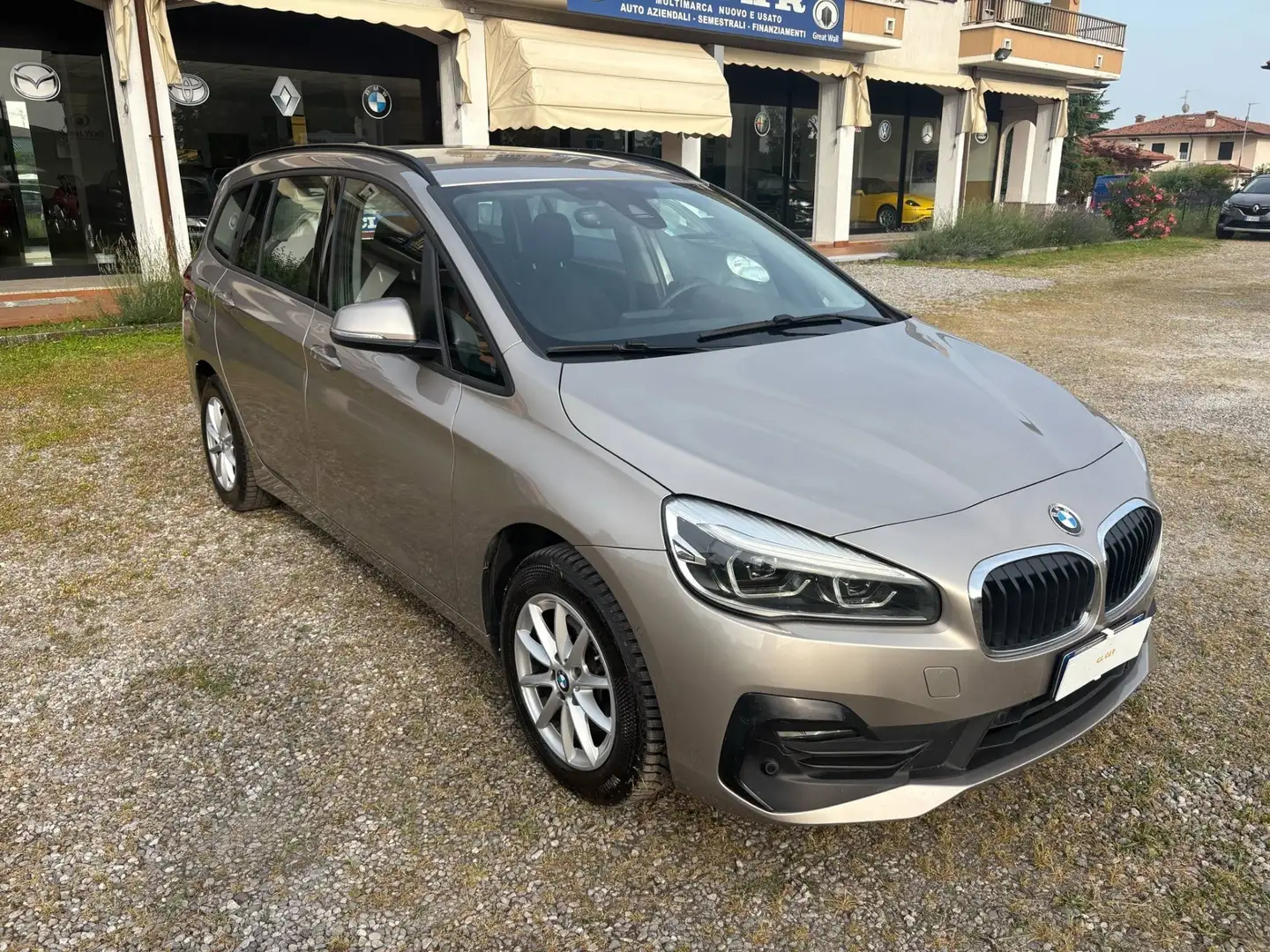 BMW 216 216d Gran Tourer Advantage 7p.ti auto Grigio - 2