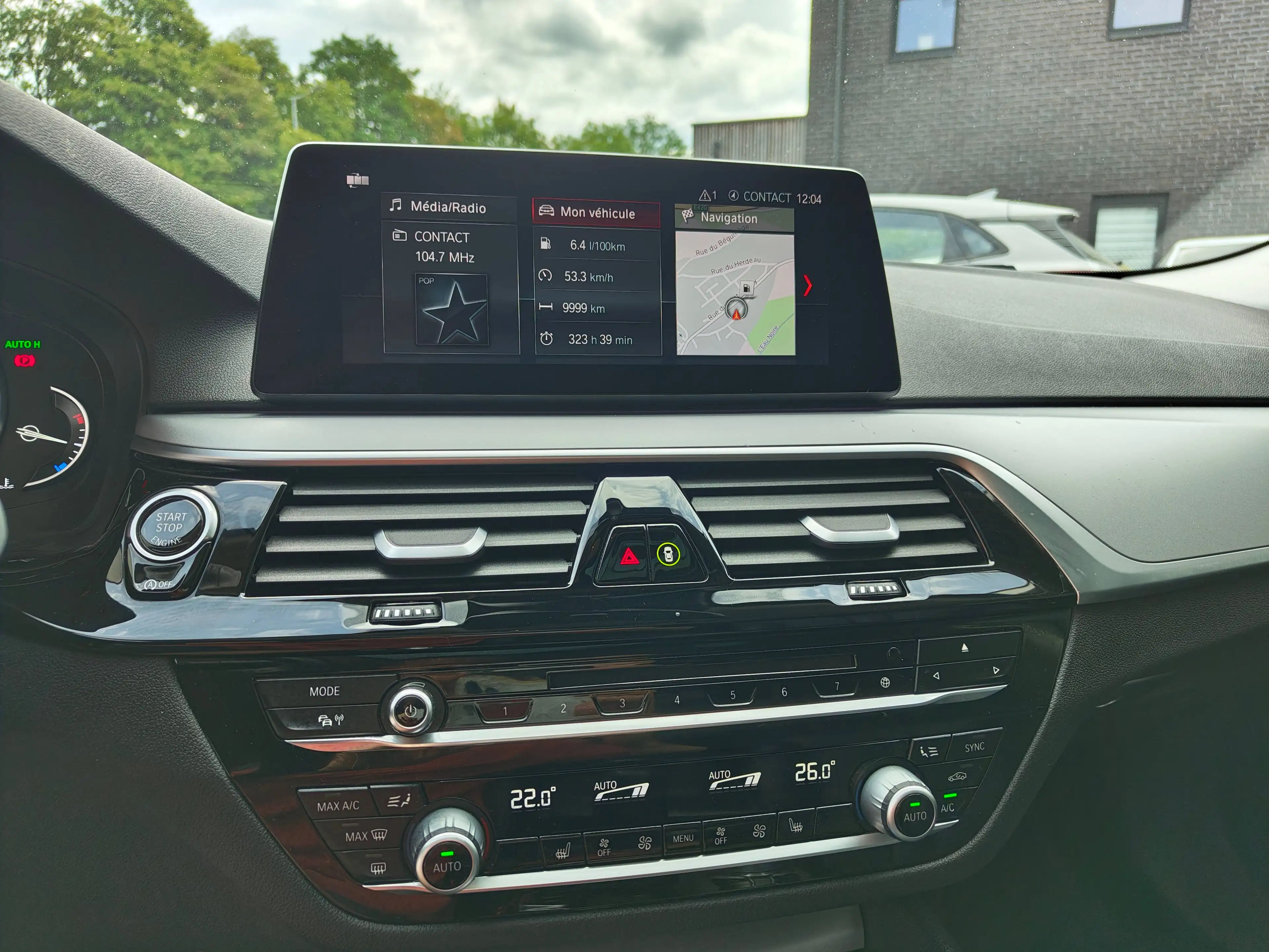 BMW 518 Touring 518 dA *GPS*CLIM*SIEGES CHAUFFANT*BLUETOOTH / CARPLAY*GARANTIE 12 MOIS — photo 9