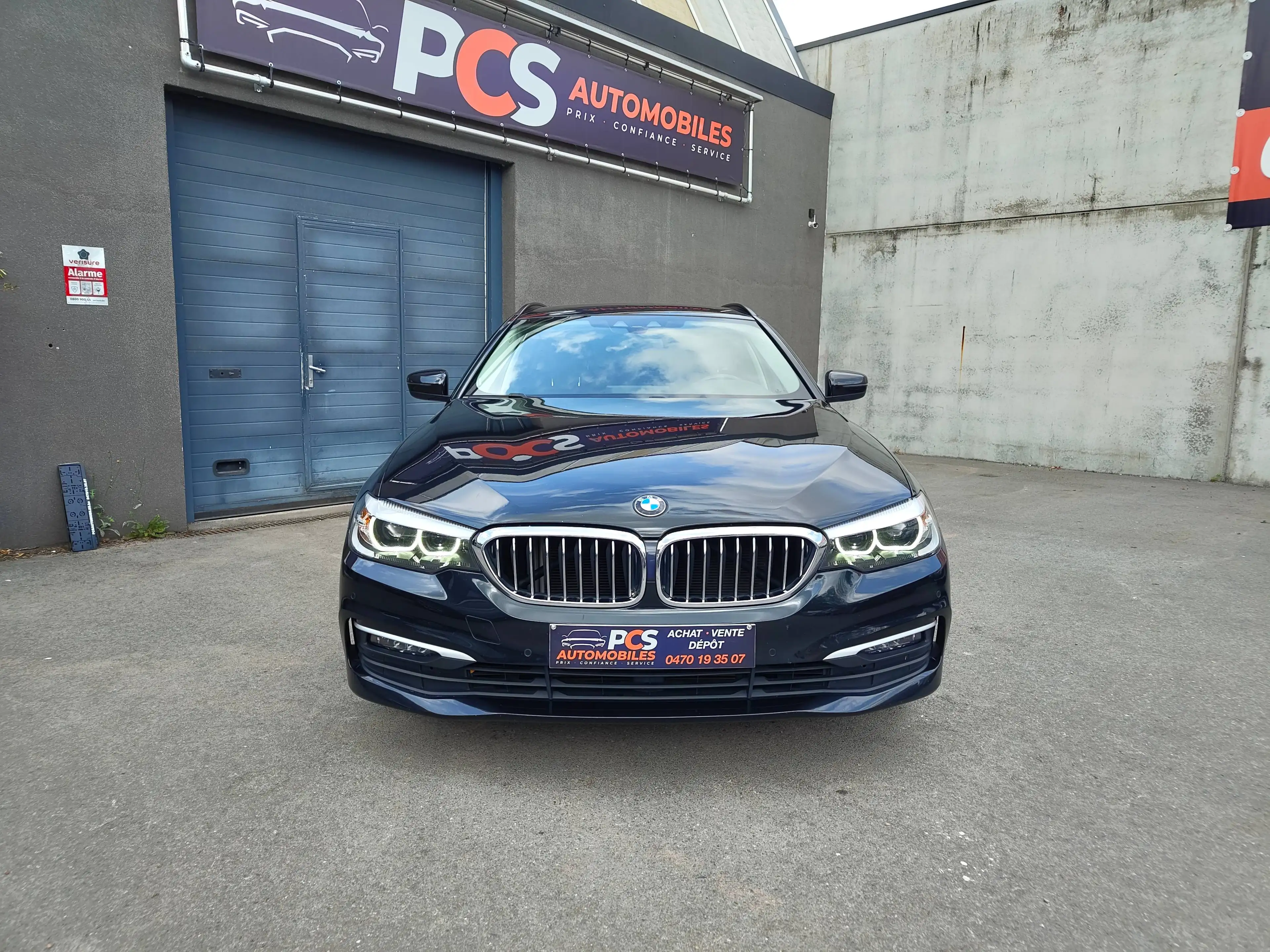 BMW 518 Touring 518 dA *GPS*CLIM*SIEGES CHAUFFANT*BLUETOOTH / CARPLAY*GARANTIE 12 MOIS — photo 2