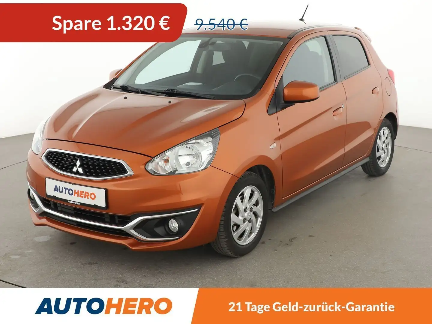 Mitsubishi Space Star 1.2 Intro Edition+ *ALU*KLIMA*START/STOP* Orange - 1