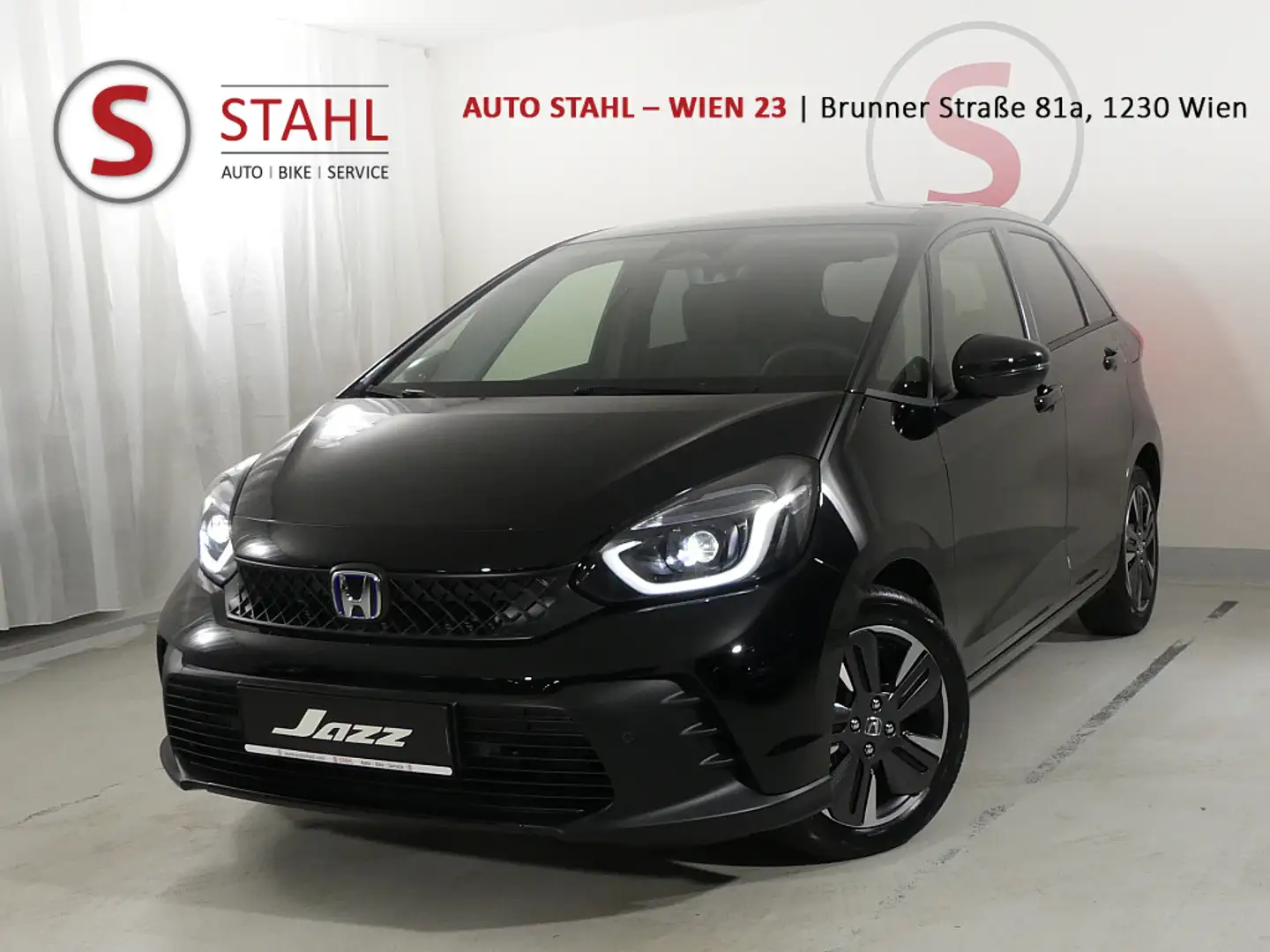 Honda Jazz 1,5 i-MMD Hybrid Advance Aut. Navi | Auto Stahl... Schwarz - 1