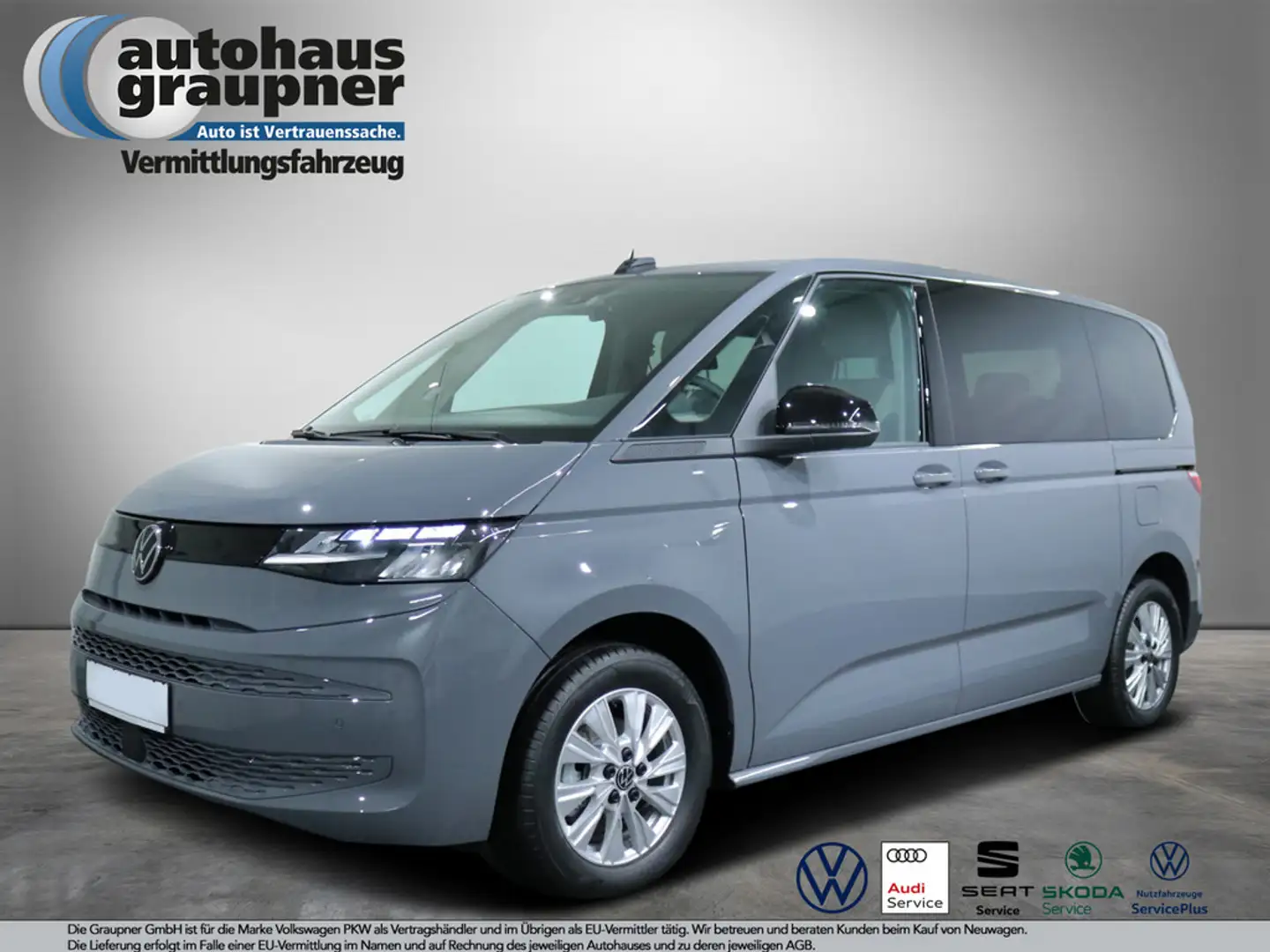 Volkswagen T7 Multivan "Dispo" 1.5 TSI DSG KLIMA Grau - 1