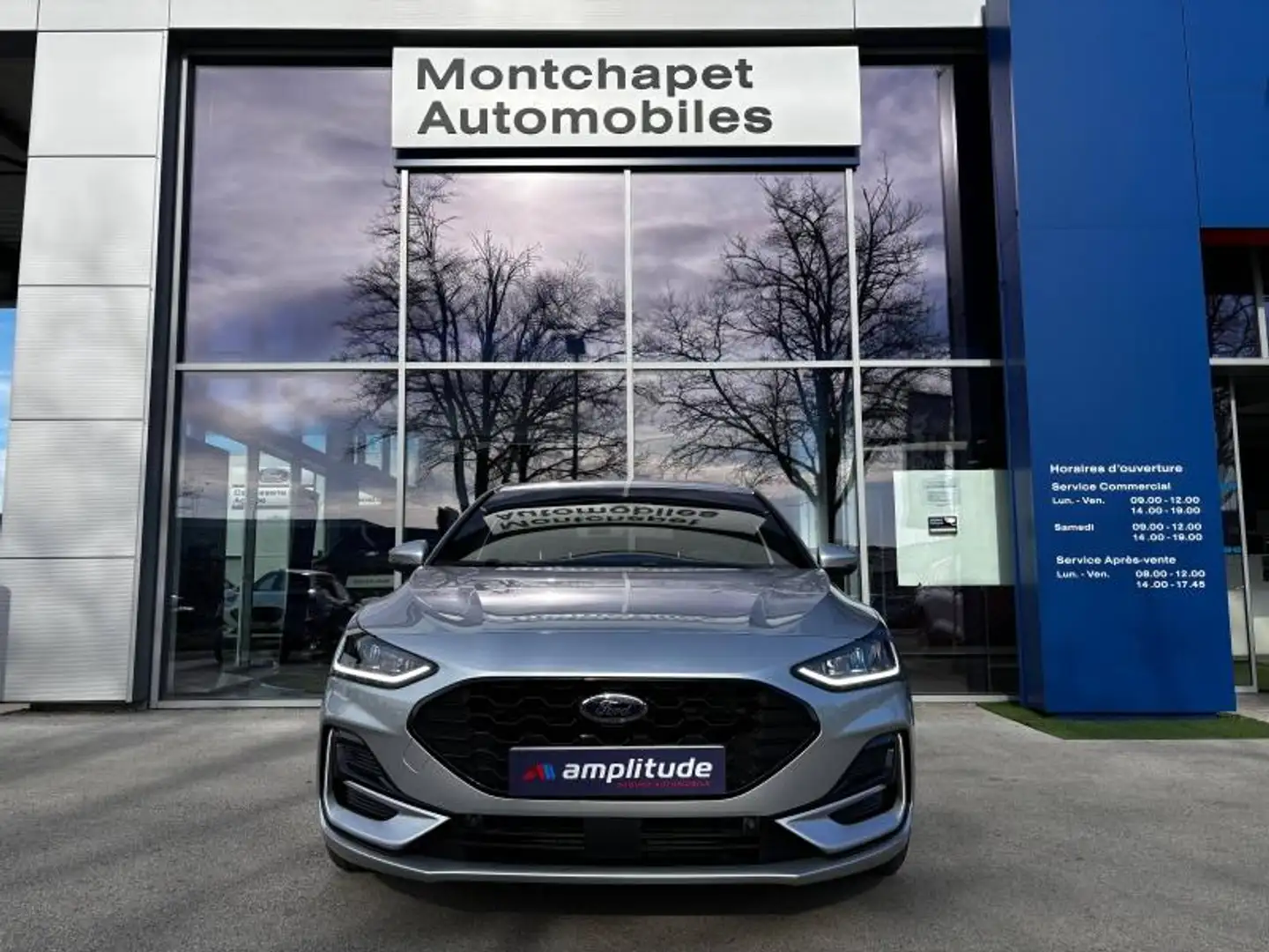 Ford Focus 1.0 EcoBoost mHEV 155ch ST-Line X Powershift Gris - 2